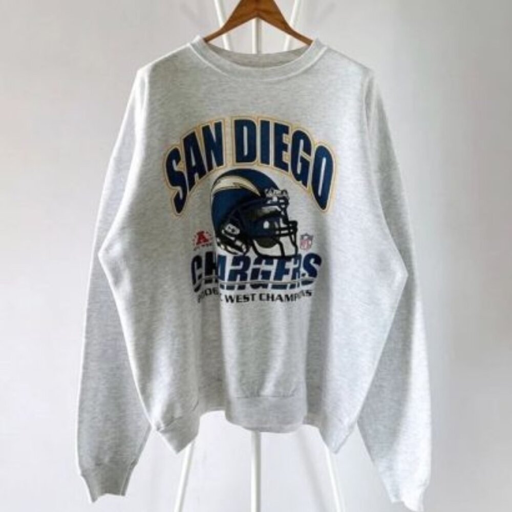 Vintage San Diego Chargers NFL Sweatshirt, Retro Chargers Football Team Shirt
